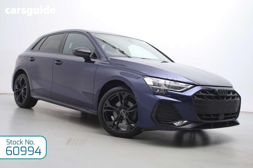 Blue 2025 Audi A3 Sportback 35 Tfsi S Line (Mhev)