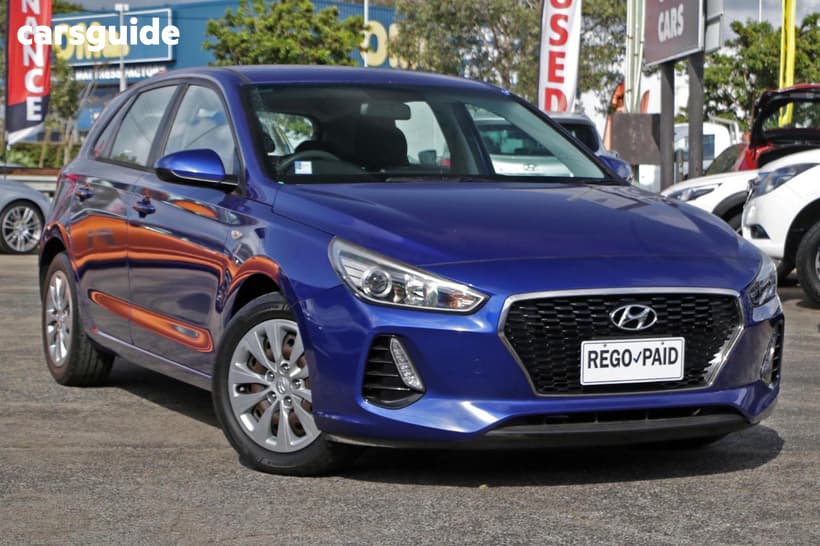 Blue 2019 Hyundai I30 Hatchback Go