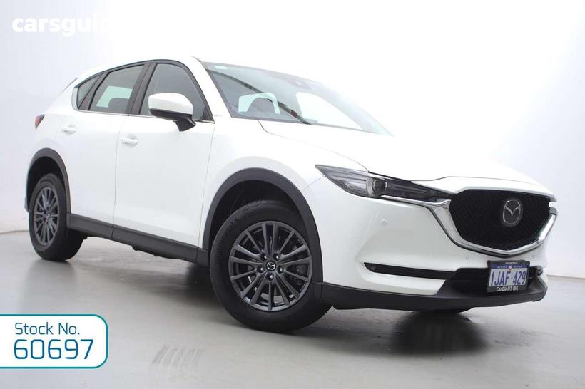 White 2021 Mazda CX-5 Wagon Touring (Awd)