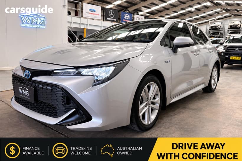 Silver 2022 Toyota Corolla Hatchback Ascent Sport Hybrid