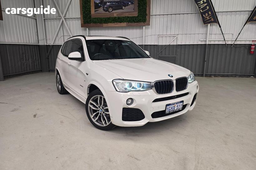 White 2016 BMW X3 Wagon Xdrive 20D