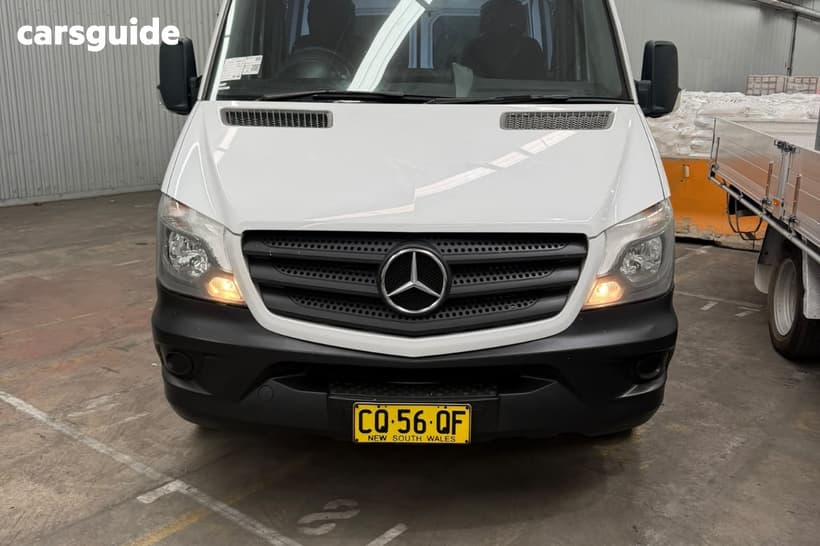 White 2018 Mercedes-Benz Sprinter Commercial