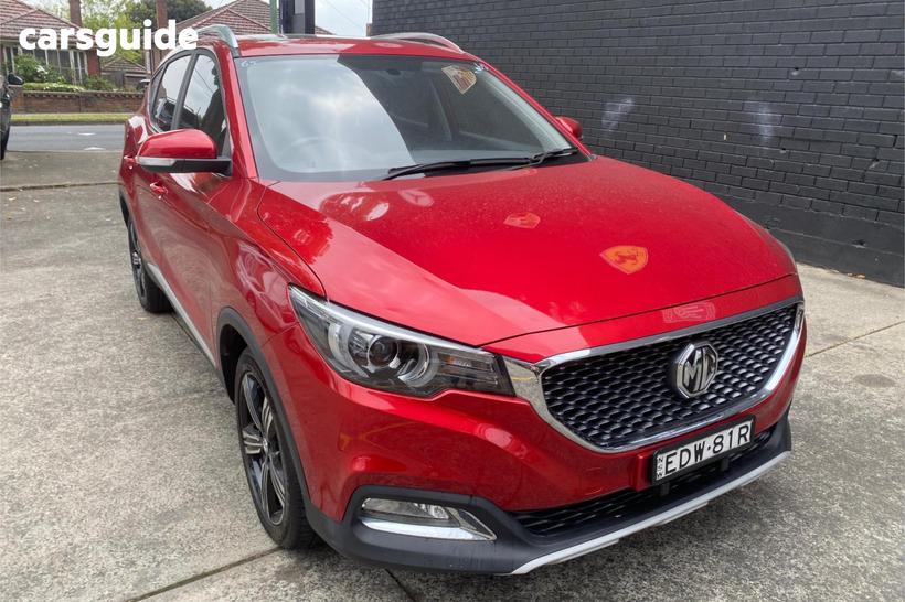 Red 2019 MG ZS Wagon Essence