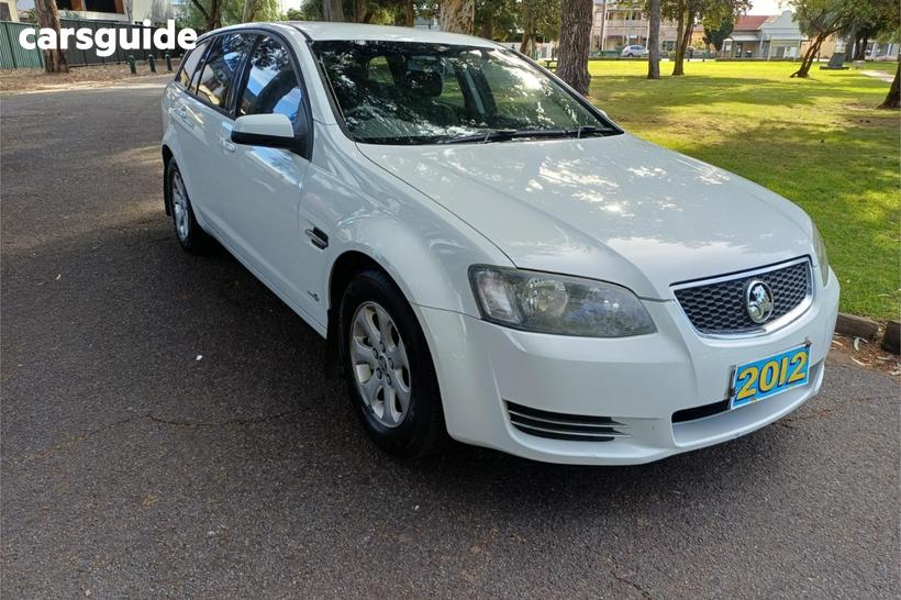 White 2012 Holden Commodore Sportswagon Omega