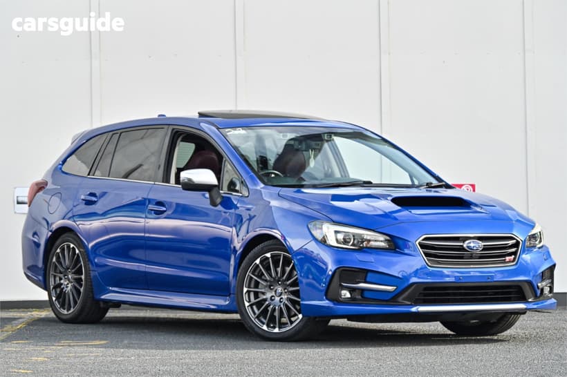 Blue 2017 Subaru Levorg Wagon 2.0 Sti Sport