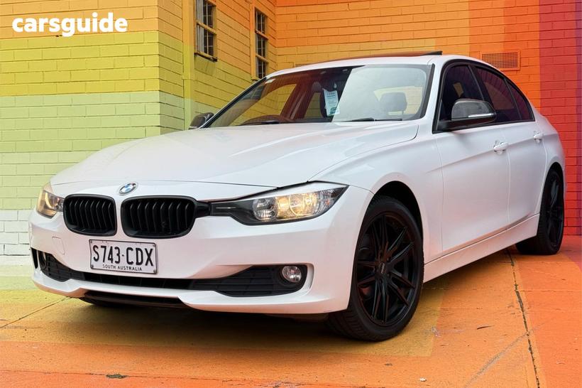 White 2012 BMW 318D Sedan 18D