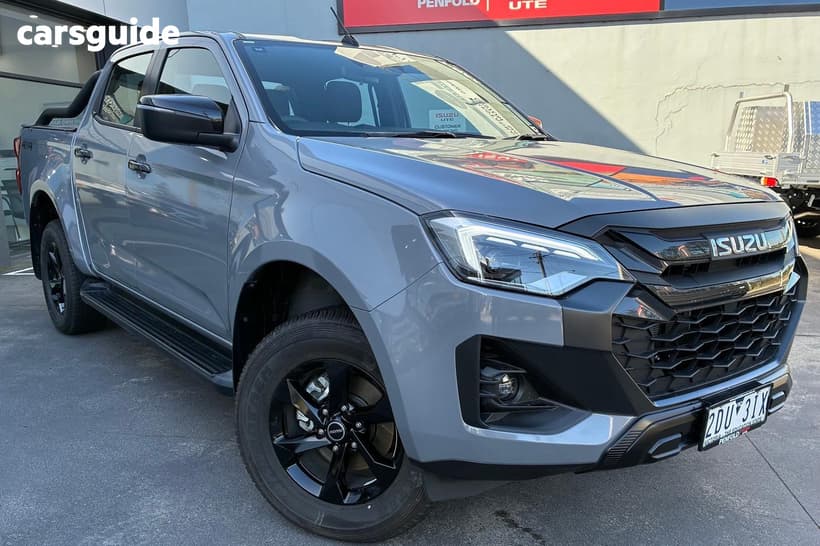 Grey 2025 Isuzu D-MAX Crew Cab Utility X-Rider (4X4)