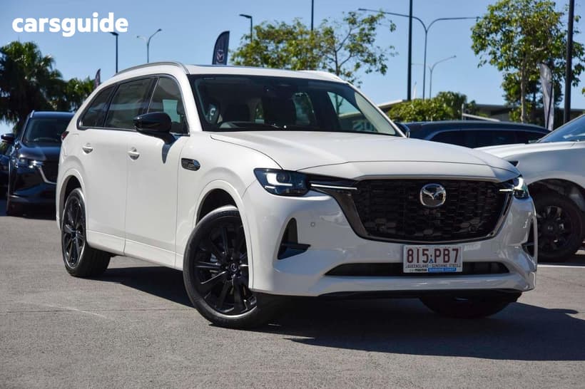 White 2025 Mazda CX-80 Wagon P50E Gt