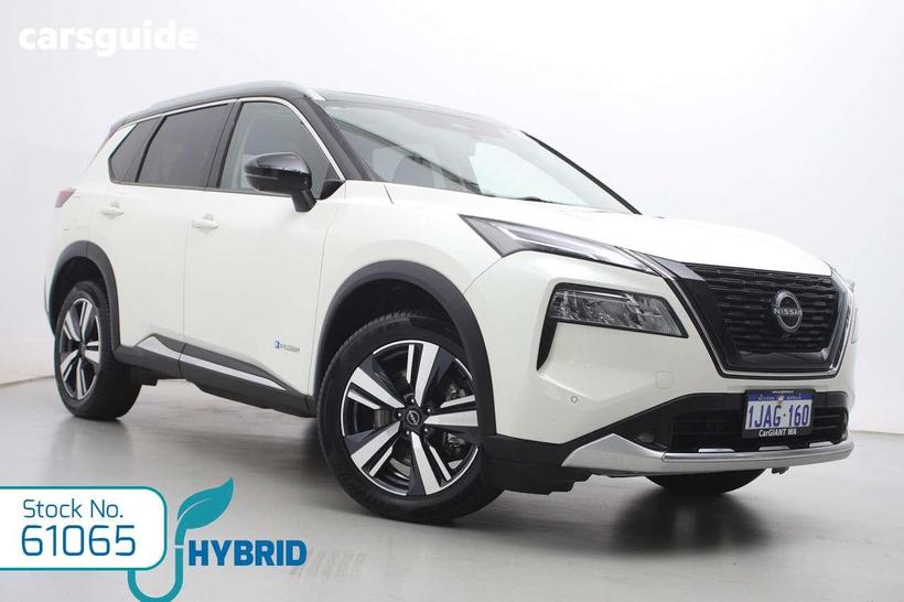 White 2023 Nissan X-Trail Wagon Ti (4Wd) E-Power (Hybrid)