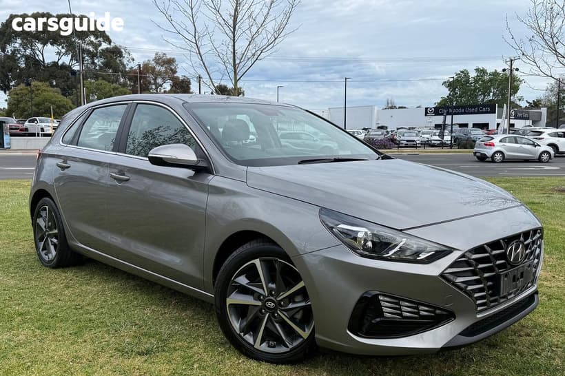 Grey 2023 Hyundai I30 Hatchback Elite