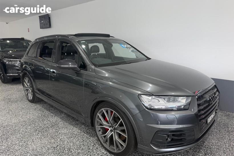 Grey 2017 Audi SQ7 Wagon 4.0 Tdi V8 Quattro
