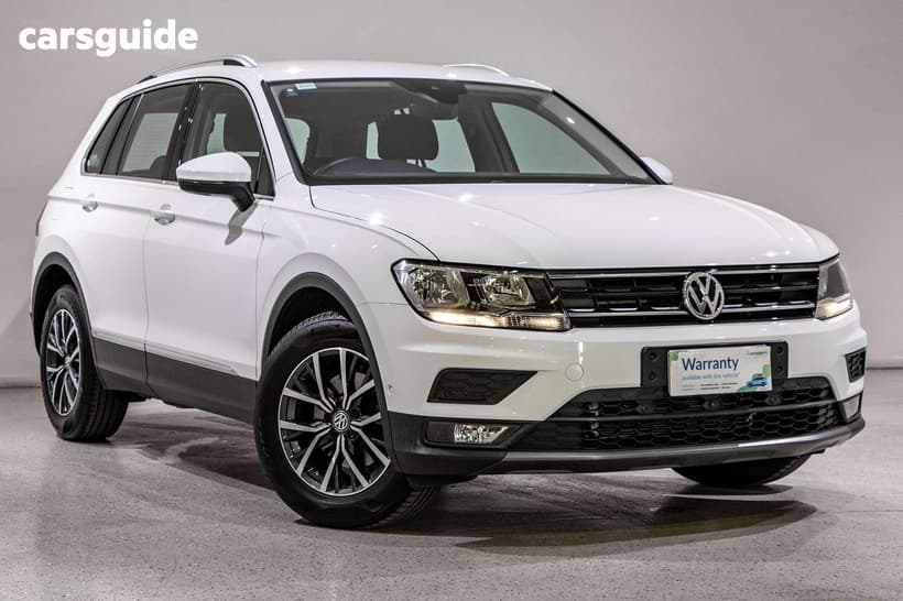 White 2017 Volkswagen Tiguan Wagon 110 Tsi Comfortline