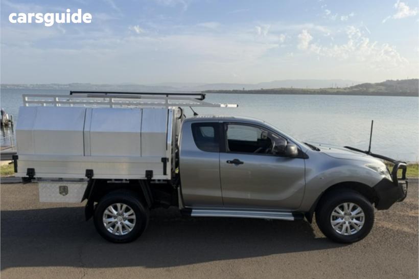 Silver 2018 Mazda BT-50 Freestyle Cab Chassis Xt (4X2)