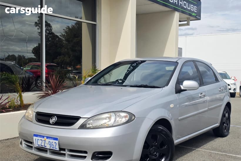 Silver 2008 Holden Viva Hatchback
