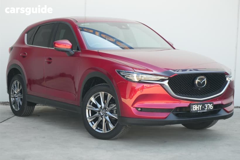 Red 2020 Mazda CX-5 Wagon Akera (4X4)