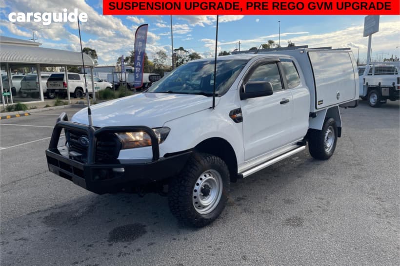 White 2020 Ford Ranger Super Cab Chassis Xl 3.2 (4X4)