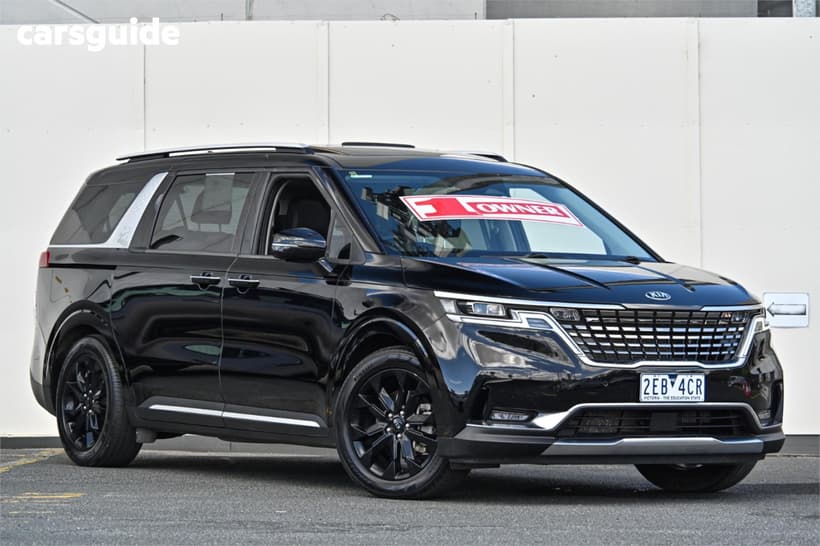 Black 2021 Kia Carnival Wagon Platinum