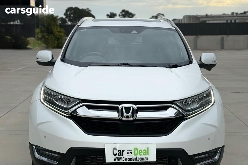 White 2017 Honda CR-V Wagon Vti-Lx (Awd)
