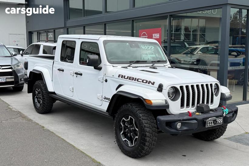 White 2020 Jeep Gladiator Dual Cab Utility Rubicon (4X4)