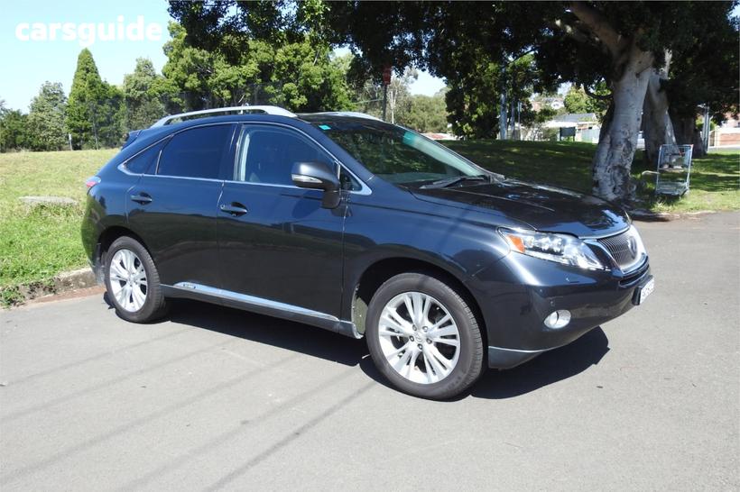 Grey 2009 Lexus RX450H Wagon Sports Luxury