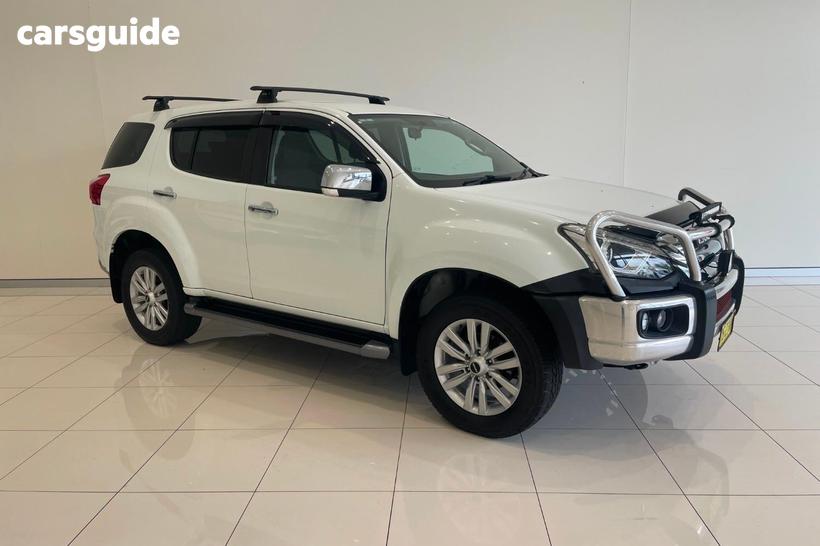 White 2018 Isuzu MU-X Wagon Ls-U (4X4)