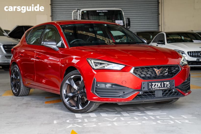 Red 2023 Cupra Leon Hatch VKU MY24