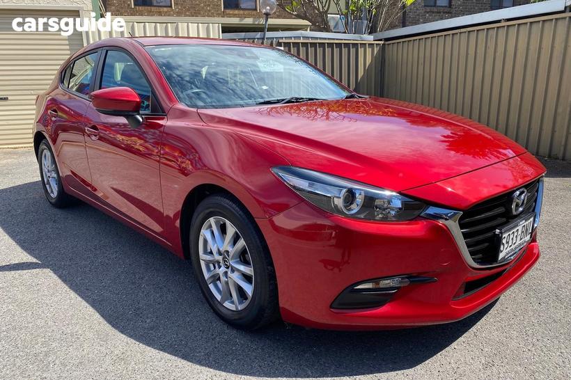 Red 2016 Mazda 3 Hatchback Neo