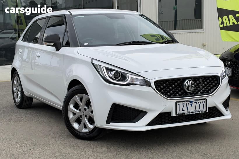 White 2024 MG MG3 Hatchback Core