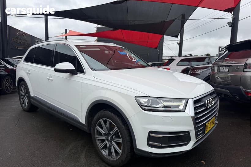 White 2016 Audi Q7 Wagon 3.0 Tdi Quattro