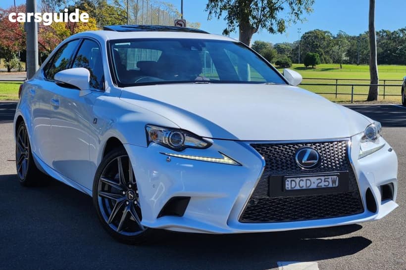 White 2015 Lexus IS350 Sedan F Sport