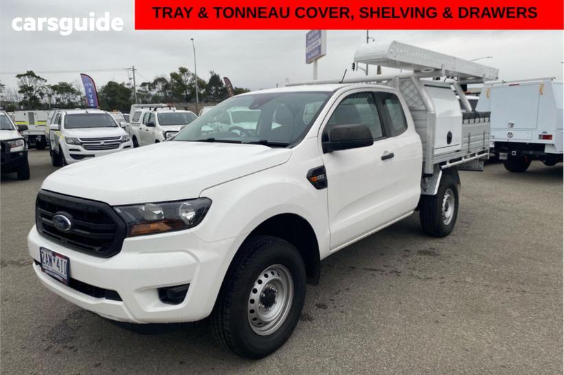 White 2021 Ford Ranger Super Cab Chassis Xl 2.2 Hi-Rider (4X2)
