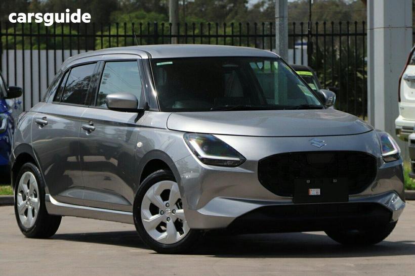 Silver 2026 Suzuki Swift Hatchback Hybrid Plus