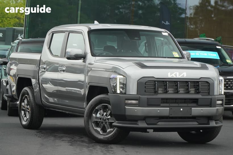 2026 Kia Tasman Double Cab Pick Up Sx (4X4) (0.9T) Black Fender