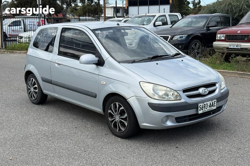 Silver 2007 Hyundai Getz Hatchback S