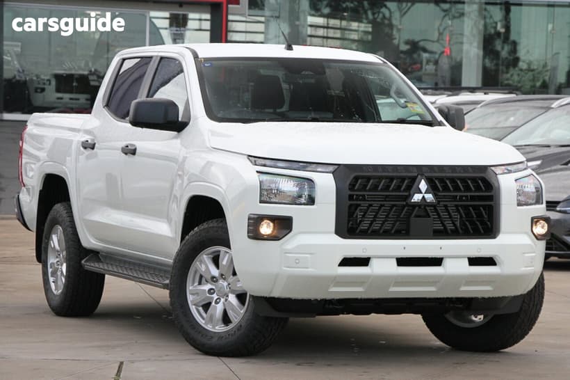 White 2026 Mitsubishi Triton Double Cab Pick Up Glx+ (4X4)