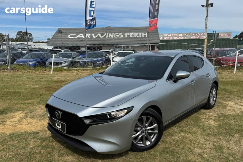 Silver 2019 Mazda 3 Hatchback G20 Pure