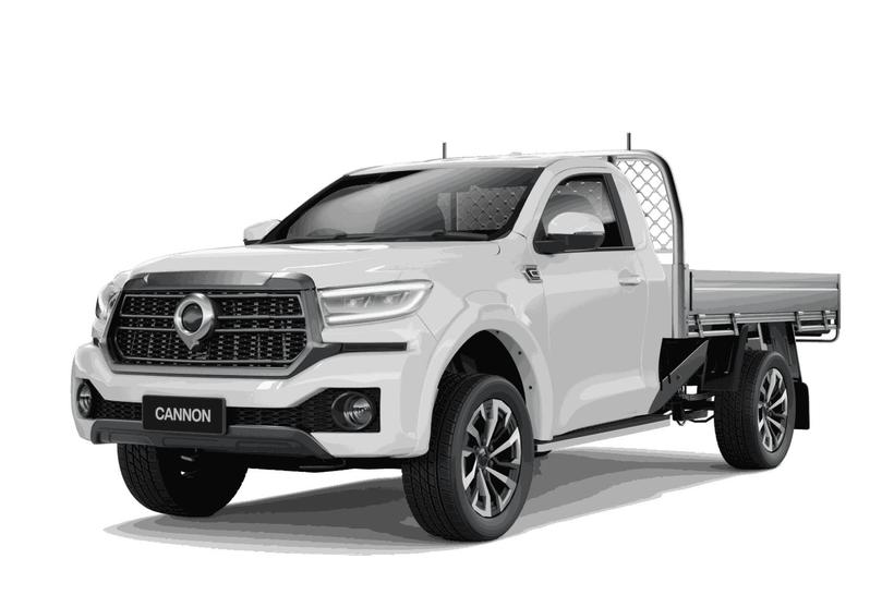 White 2026 GWM Cannon Cab Chassis Premium (4X2)