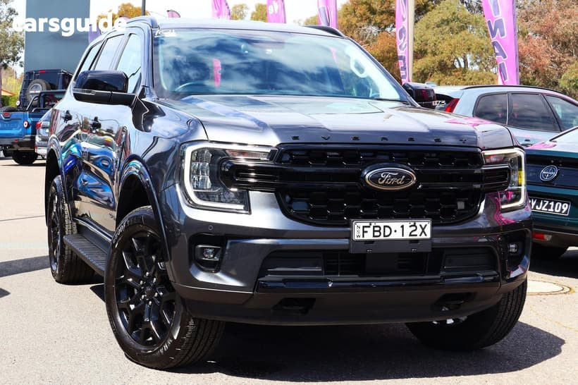 Grey 2023 Ford Everest Wagon Sport (Rwd)