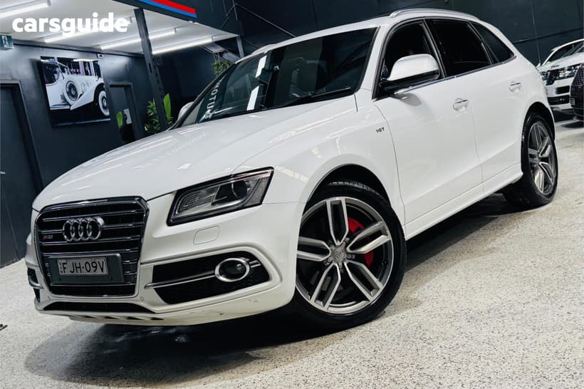 White 2016 Audi SQ5 Wagon 3.0 Tdi Quattro
