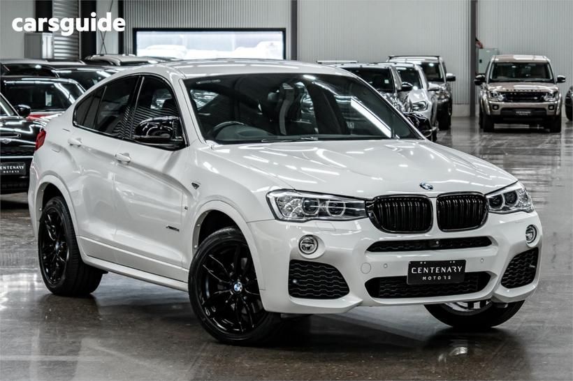 White 2016 BMW X4 Coupe Xdrive 20D