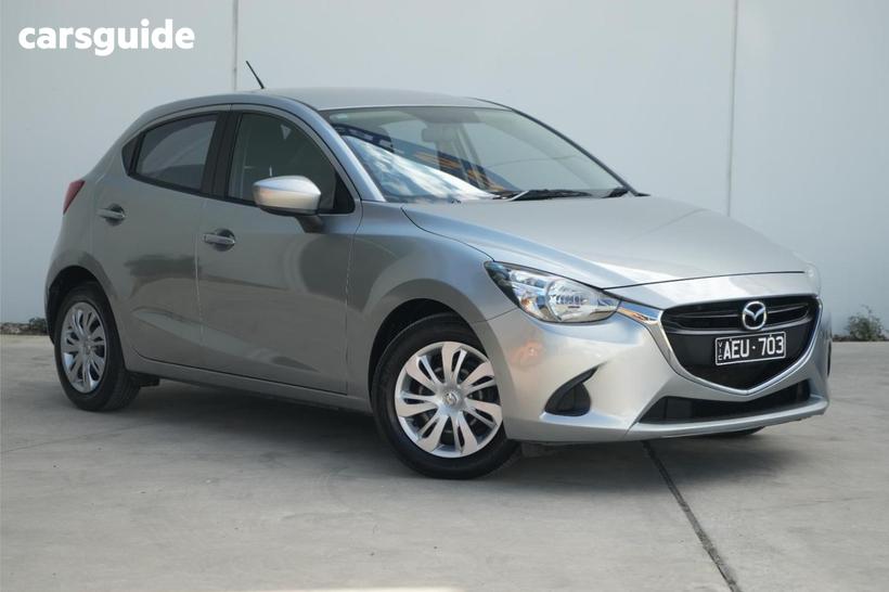 Silver 2015 Mazda 2 Hatchback Neo