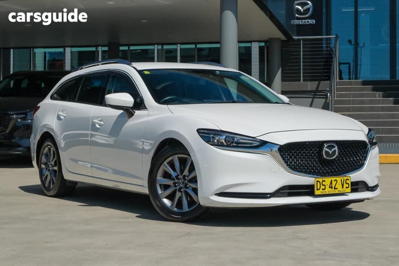 White 2020 Mazda 6 Wagon Sport