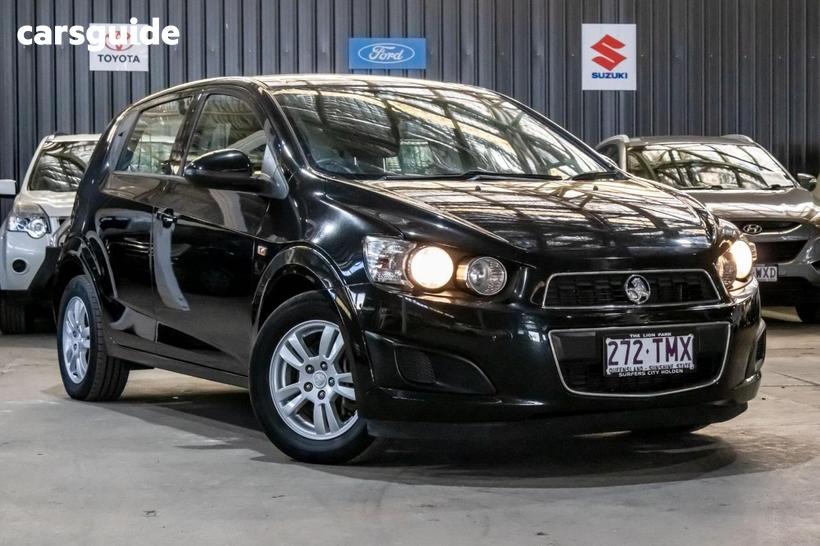 Black 2013 Holden Barina Hatch CD TM MY14