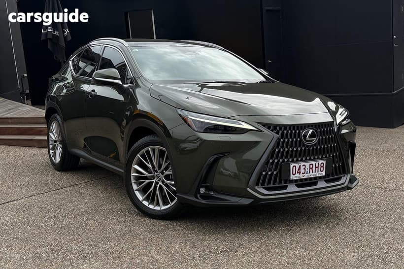 Green 2024 Lexus NX350H Wagon Sports Luxury Hybrid 2Wd
