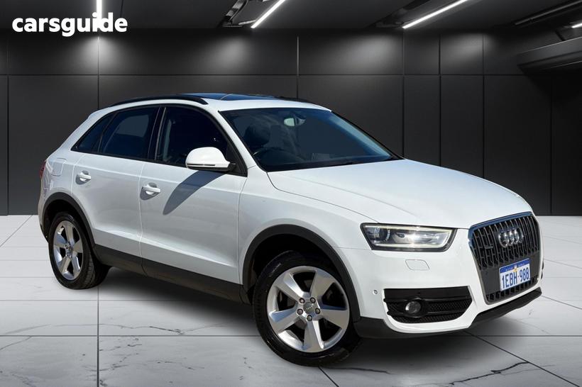 White 2012 Audi Q3 Wagon 2.0 Tfsi Quattro (125Kw)