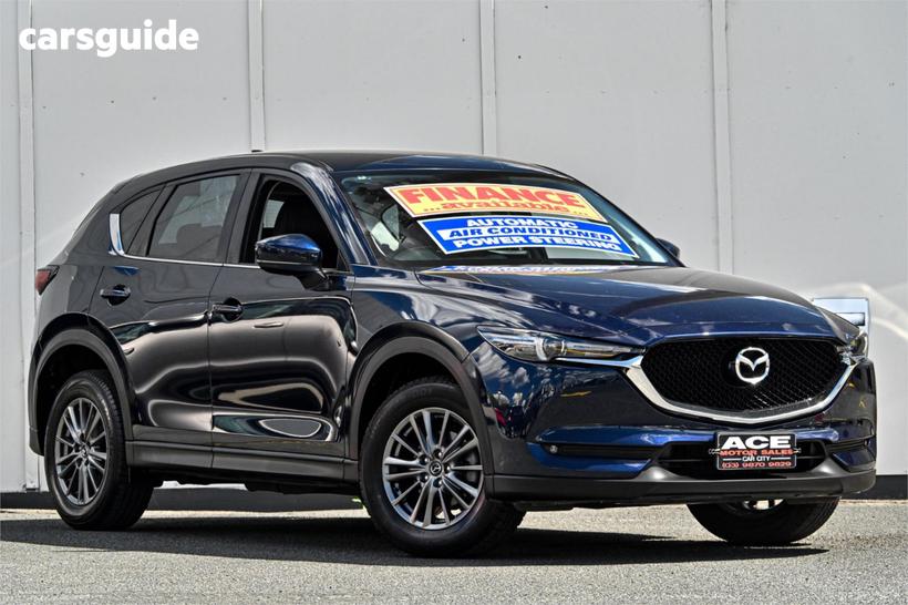 Blue 2017 Mazda CX-5 Wagon Touring (4X4)