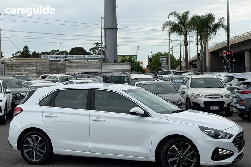 White 2021 Hyundai I30 Hatchback Active