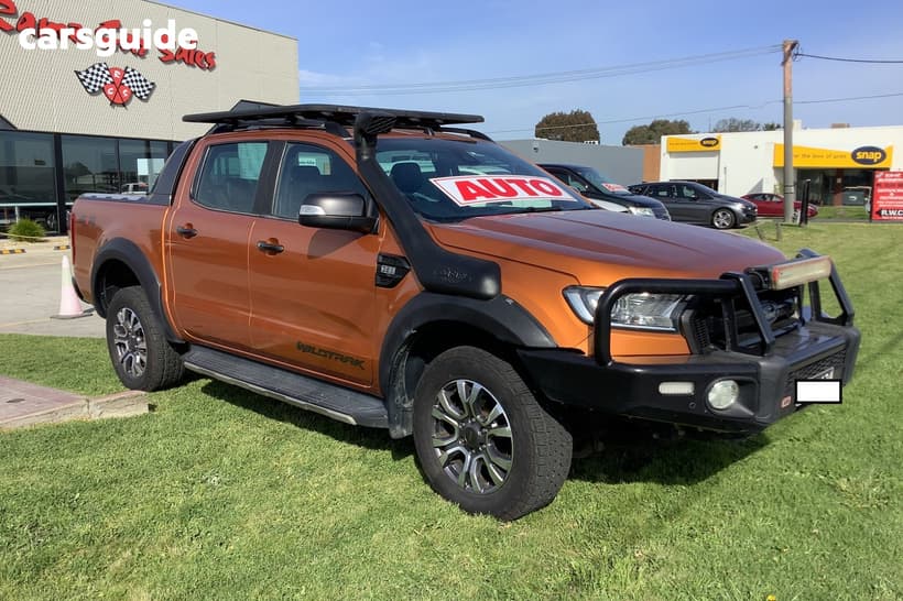 Orange 2017 Ford Ranger Dual Cab Pick-up Wildtrak 3.2 (4X4)