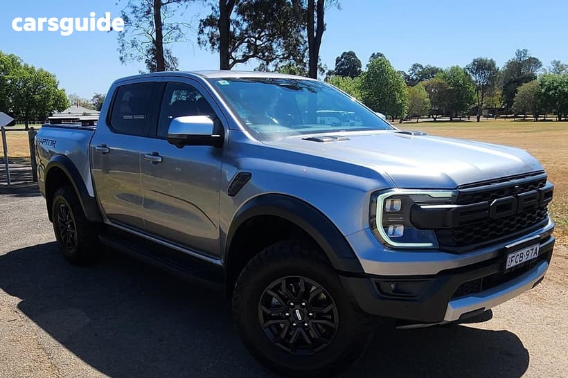Silver 2023 Ford Ranger Double Cab Pick Up Raptor 3.0 (4X4)