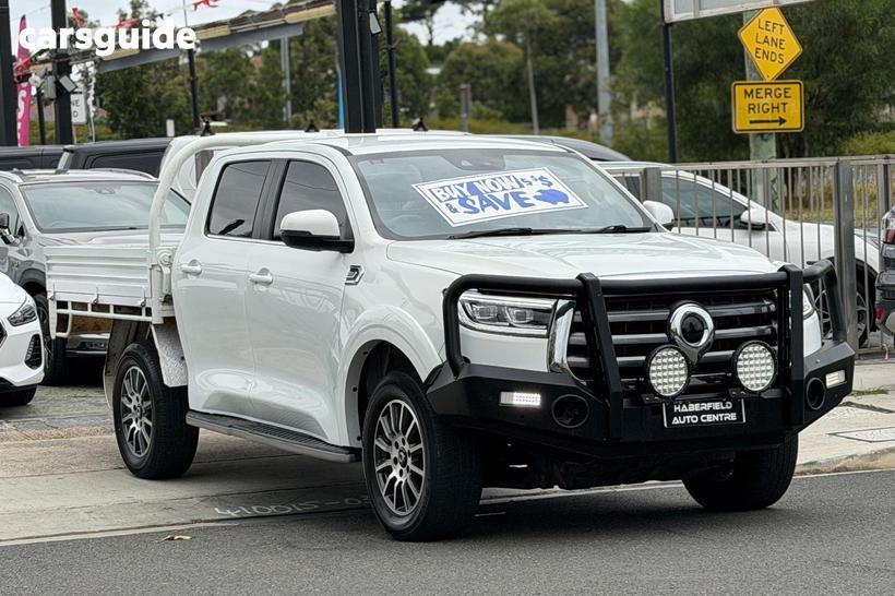White 2022 GWM UTE Dual Cab Utility Cannon-L (4X4)